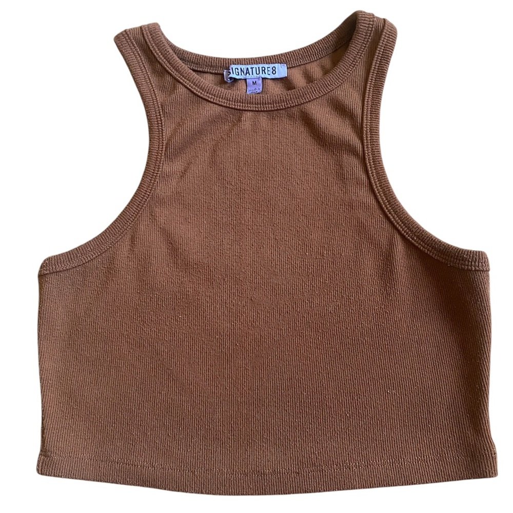 Signature8 Tan Tank Top